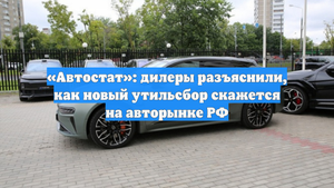 «Автостат»: дилеры разъяснили, как новый утильсбор скажется на авторынке РФ