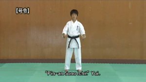 Пинан Соно Ичи - Ката Карате Кёкусинкай (Kata Pinan Sono Ichi - 平安初段) v.2