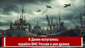 В Дании испугались десантного корабля ВМС России и роя дронов
