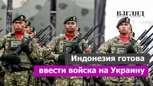 Президент Индонезии предложил 20 тысяч штыков для Украины. Зачем индонезийцам сало?