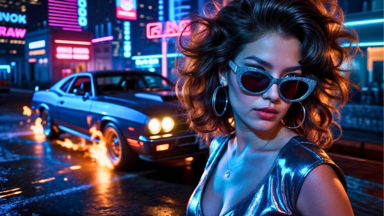 The Crystal Streets of 1985 // Emotional Retrowave Mix / Vapor Nights