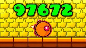 САМЫЙ ПОПУЛЯРНЫЕ УРОВНИ КАЖДОЙ СЛОЖНОСТИ В GEOMETRY DASH