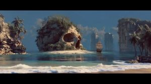 Проклятый остров - Расслабляющая музыка и атмосфера пиратской бухты, фоновая музыка