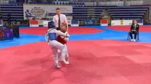 Мульти Европейские Игры 2025г Сербия. Россия- укр. Матвей пробил голову