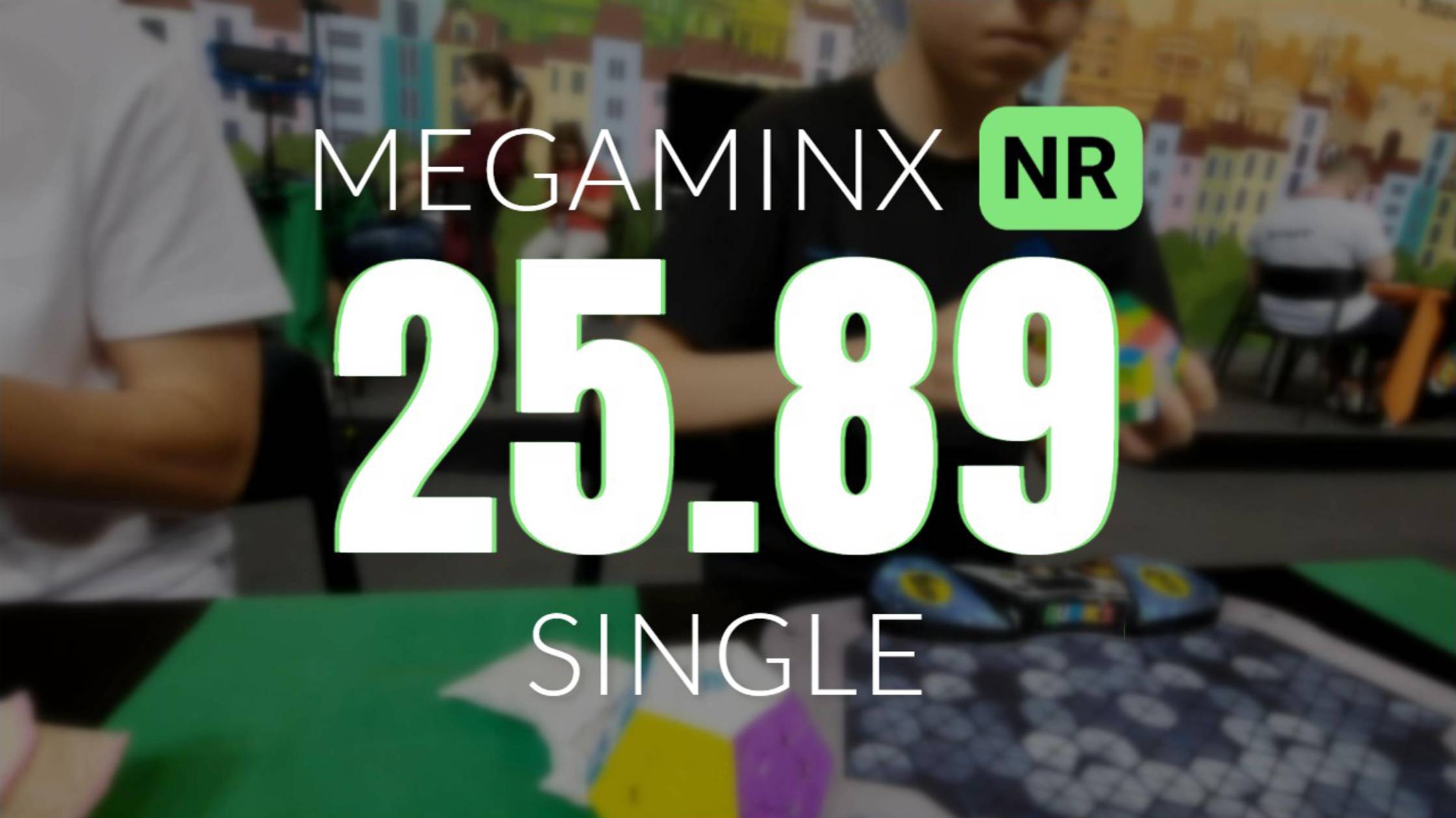 NR [25.89] Megaminx Single |WR8/ER2| // Rubik's WCA European Championship 2024