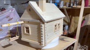 Деревянный домик