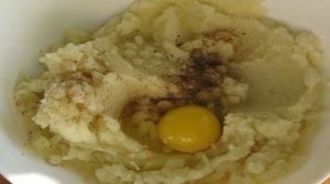 Картофельные биточки с грибами