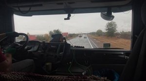 #2 Футаж морось, дорога.