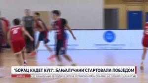 "Борац кадет куп" : Бањалучани стартовали побједом