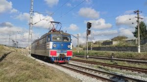 проезжающие поезда Азербайджана ч.17