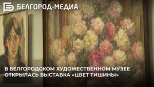 В Белгородском художественном музее открылась выставка «Цвет тишины»