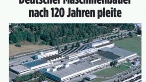 ‼️🇩🇪🇺🇦 В Германии из-за украинского конфликта обанкротилась машиностроительная компания со 120-л