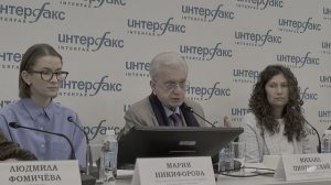 Пресс "Итоги Международного форума объединенных культур" в "Интерфаксе" (фр.15)
