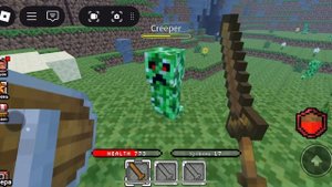 Играю в Майнкрафт в ROBLOX!