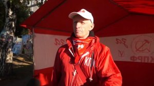 Осень у красных палаток Коммунисты Омского Прииртышья продолжают борьбу