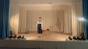 Моноспектакль "Соседи" Автор, режиссер и исполнитель роли Василевская Ксения