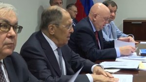 С.Лавров и Ф.Синирлиоглу, Нью-Йорк, 25 сентября 2025 года