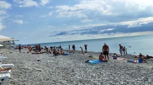 Лазаревское ПЛЯЖ сегодня сейчас🔥🍓😳