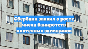 Сбербанк заявил о росте числа банкротств ипотечных заемщиков