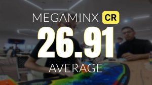 🏆 ER [26.91] Megaminx Average |WR2| // Uzbekistan Nationals 2024