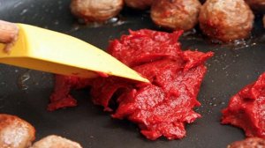 Куриные тефтели в томатном соусе