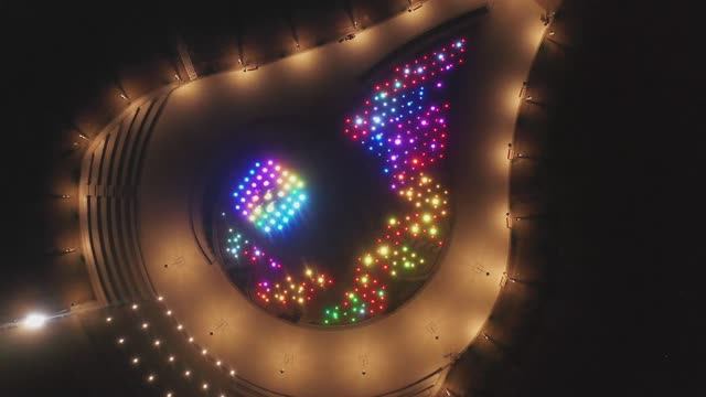 Грандиозный парковый фонтан "Тюльпан" с плескательной зоной 75х45 м, г. Шымкент (Казахстан)