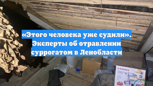 «Этого человека уже судили». Эксперты об отравлении суррогатом в Ленобласти