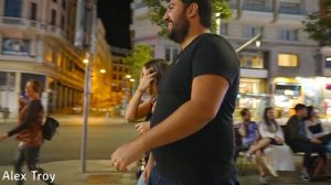 BUSHMAN PRANK_ SCARING PEOPLE in GRAN VНA MADRID !!!