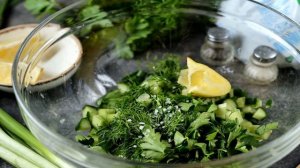 Летний суп на кефире