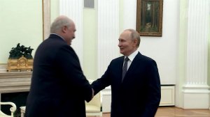 Владимир Путин принял в Кремле Александра Лукашенко
