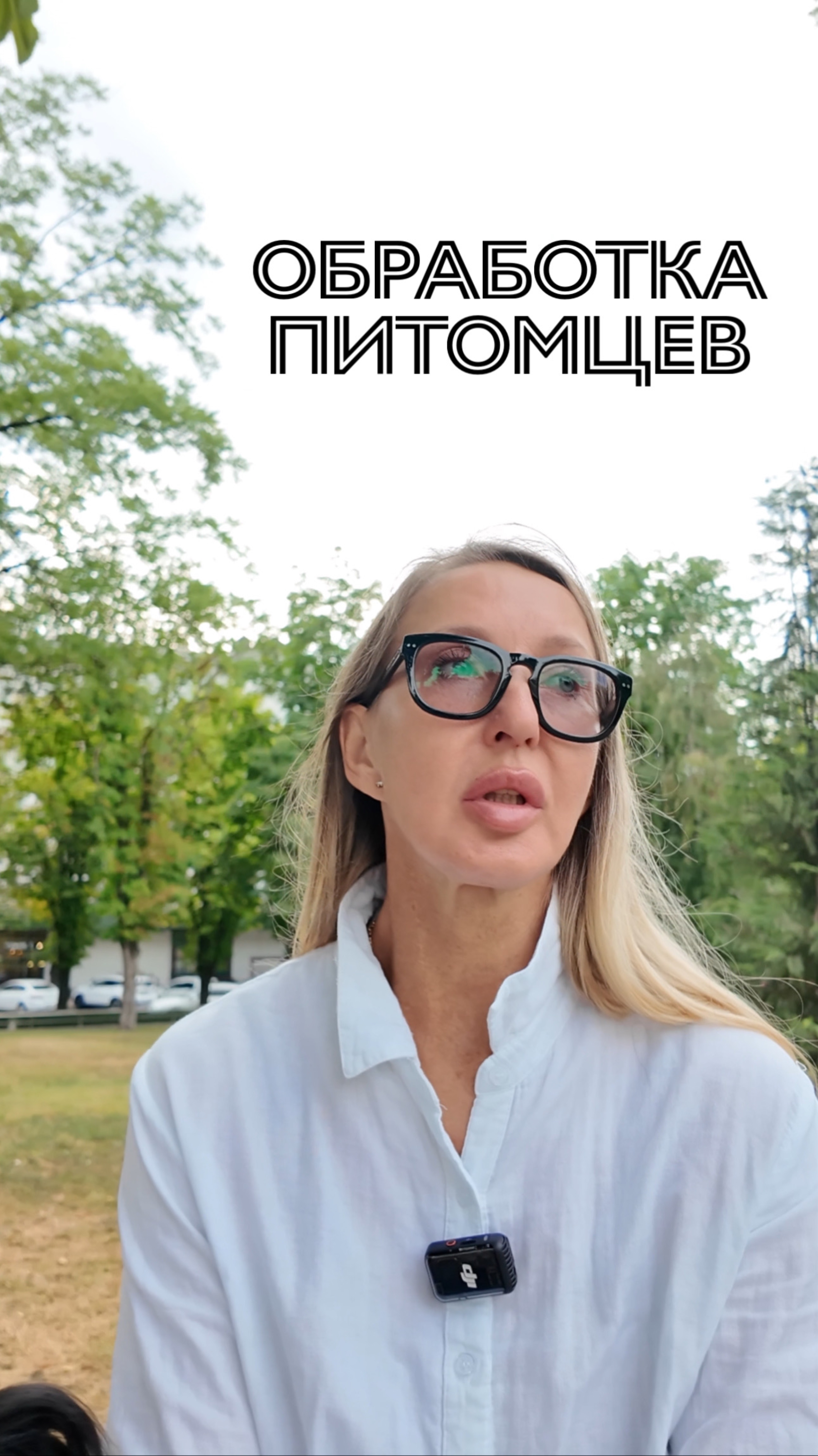 Обработка питомцев