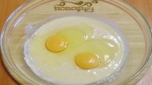 Классический манник на кефире