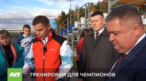 В биатлонном центре появилась воркаут-площадка. Нижневартовск