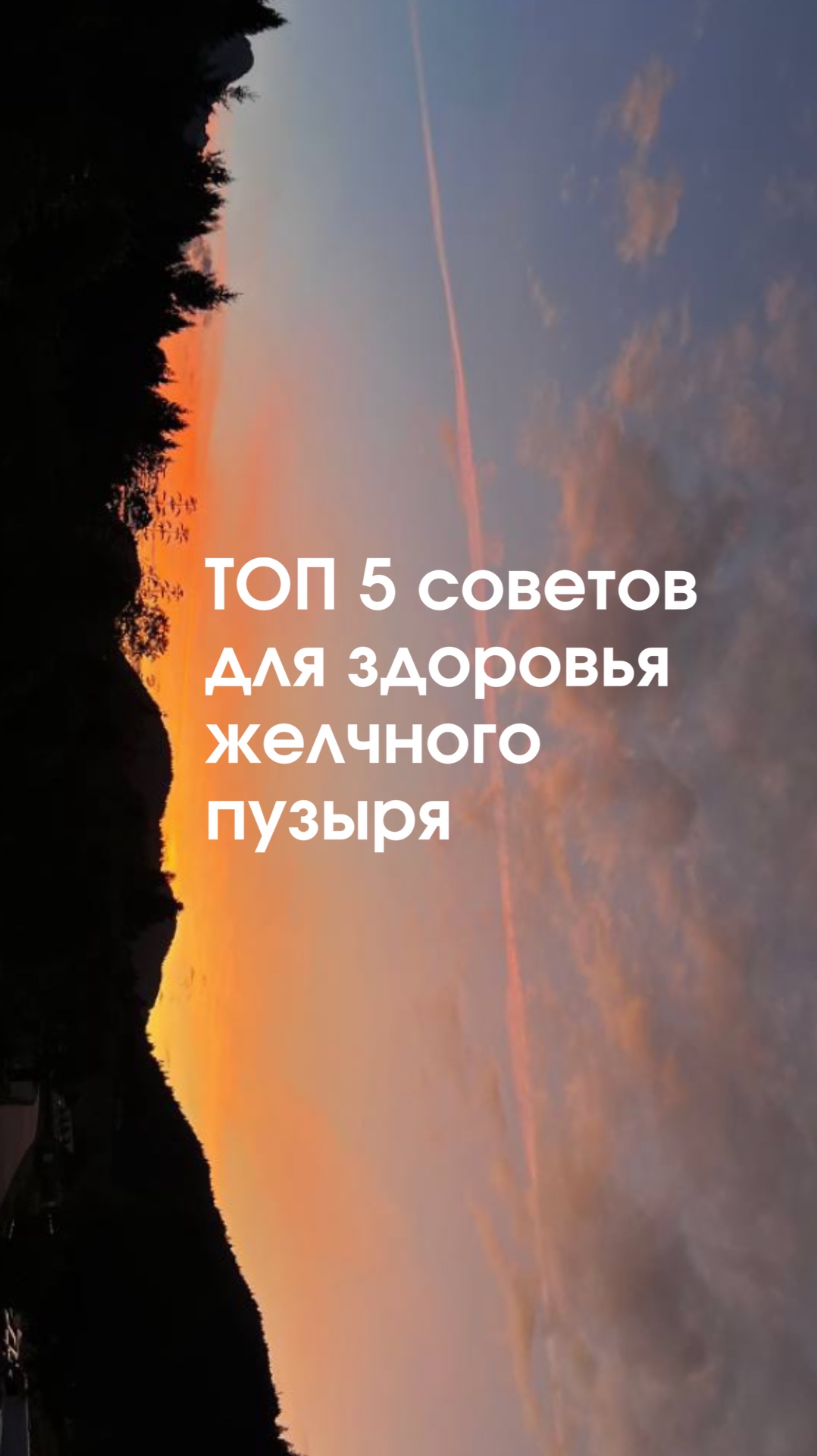 ТОП 5 советов для здоровья желчного пузыря смотреть онлайн