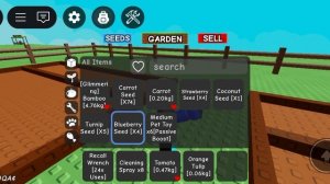 играем в вырасти сад в роблоксе