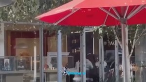 Около 25 человек ворвались в ювелирный магазин Heller в городе Сан-Рамон, Калифорния,  разбили окна