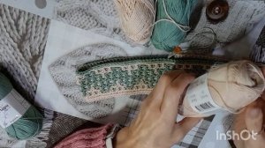 НАЧАЛА ВЯЗАТЬ СУМОЧКУ ...
СП-Я МОЗАИКУ СВЯЖУ...