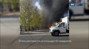 Мусорные контейнеры загорелись во Владимире