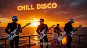 💿 Retro Sunset Dimension 🌌 Chill Funk x Daft Punk Inspired Beach Lounge!