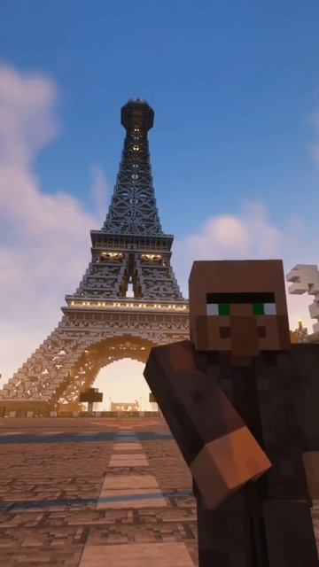 Я в париже! 😅 Minecraft смотреть онлайн