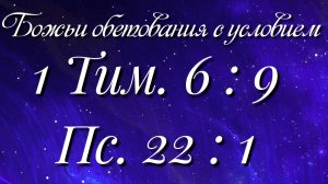 Божьи обетования (4)