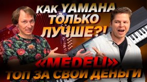 MEDELI - величие в мире фортепиано и синтезаторов // КАК ЗВУЧИТ С ГАРМОНЬЮ