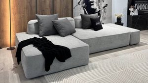 Диван ШЭР- от дизайнерской фабрики мягкой мебели DIVANOFF27 (собственное производство).