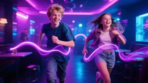 Неон в глазах