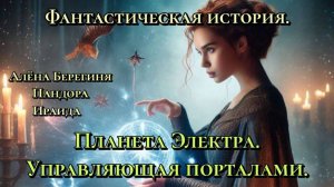 Планета Электра.Управляющая порталами.Алёна Берегиня,Пандора,Ираида.Фантастическая история.