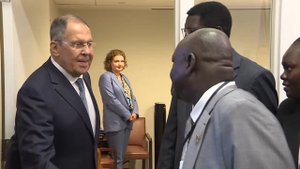 С.Лавров и М.Кумба, Нью-Йорк, 25 сентября 2025 года