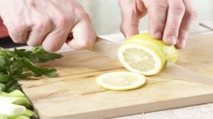 Морской язык в фольге