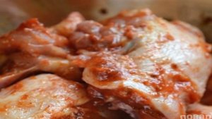 Куриные спинки с картошкой