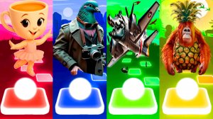 БАЛЕРИНА КАПУЧИНО 🆚 ШПИОНИРО ГОЛУБИРО 🆚 БОМБАРДИРО КРОКОДИЛО 🆚 ОРАНГУТИНИ АНАНАСИНИ | Tiles №229