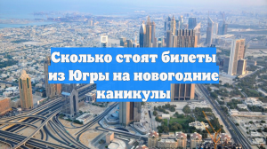 Сколько стоят билеты из Югры на новогодние каникулы